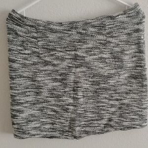 Joe Boxer Black and Gray Knit Skirt